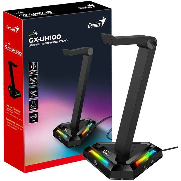 Держатель для наушников Genius GX-UH100 - 31250017400 - фото 7