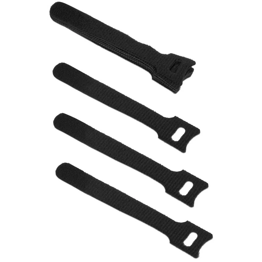 Кабельная стяжка Cabeus CLAMP-125-BK, 10 шт.