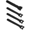 Кабельная стяжка Cabeus CLAMP-125-BK, 10 шт.