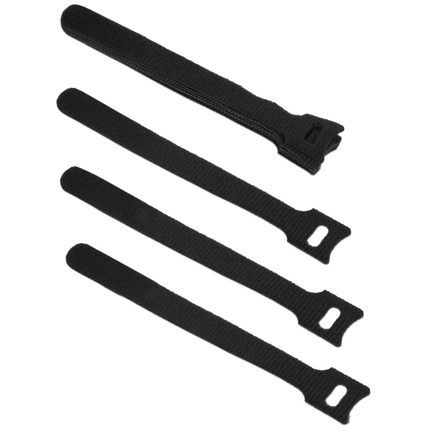 Кабельная стяжка Cabeus CLAMP-150-BK, 10 шт.