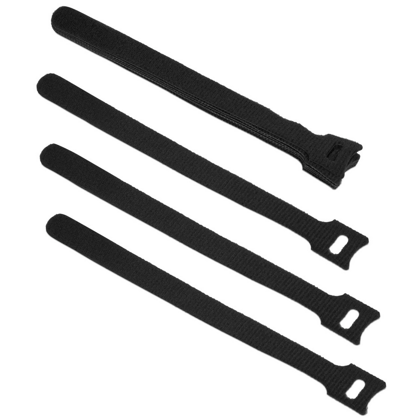 Кабельная стяжка Cabeus CLAMP-180-BK, 10 шт.
