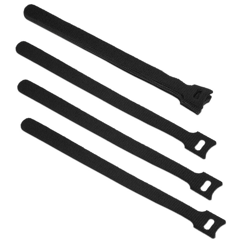 Кабельная стяжка Cabeus CLAMP-210-BK, 10 шт.