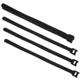 Кабельная стяжка Cabeus CLAMP-310-BK, 10 шт.