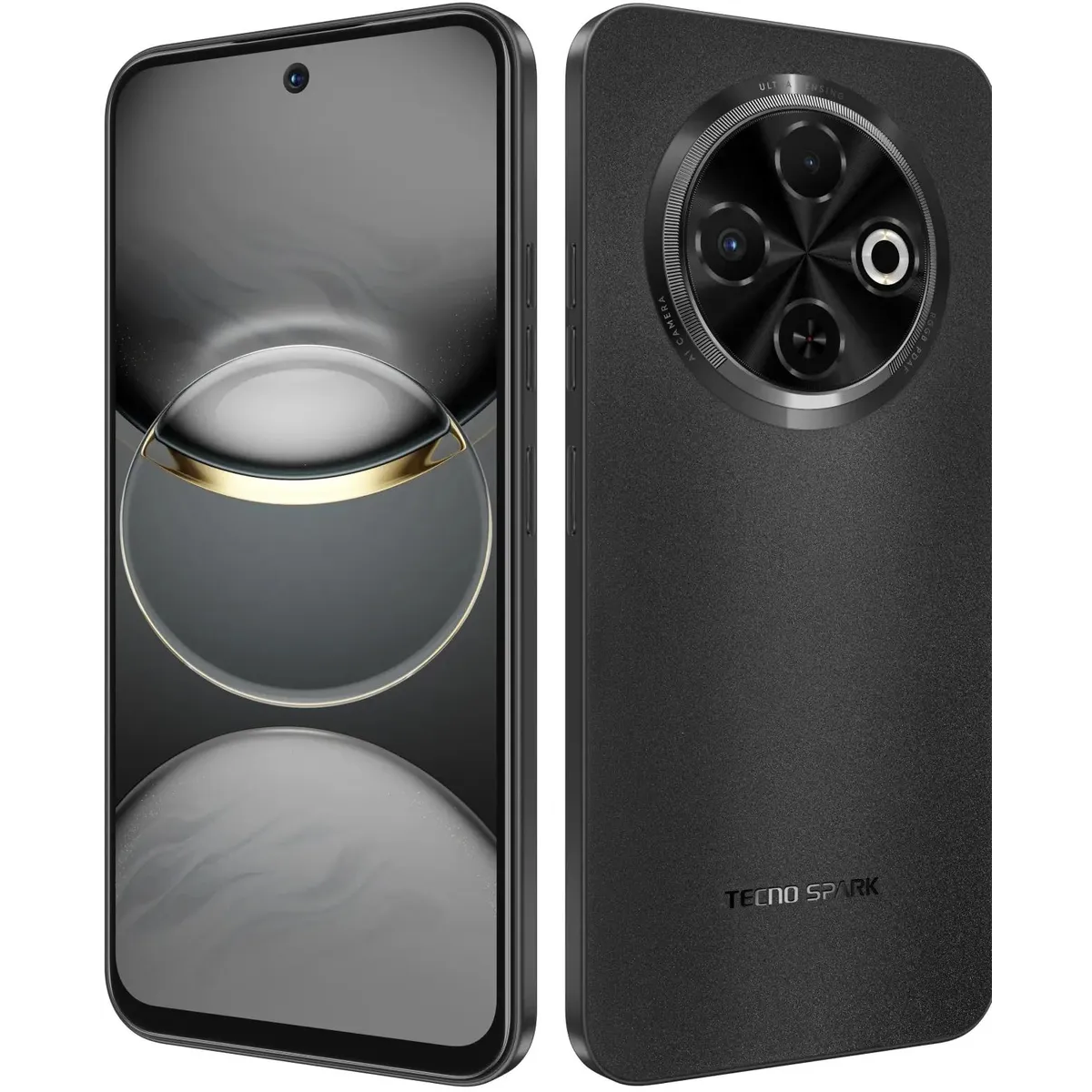 Смартфон TECNO Spark 30C 4/128Gb Orbit Black - KL5N 128+4 ORBIT BLACK - фото 2