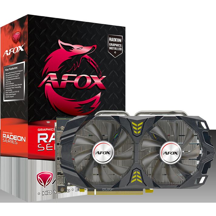 Видеокарта AMD Radeon RX 580 2048SP AFOX 8Gb (AFRX580-8192D5H7-V4) - фото 6
