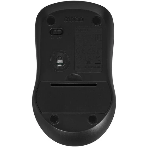 Мышь Rapoo 1680 Silent Black - 1680-BL - фото 3