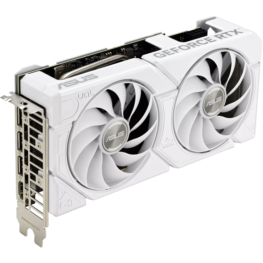 Видеокарта NVIDIA GeForce RTX 4060 ASUS EVO OC 8Gb (DUAL-RTX4060-O8G-EVOWHITE) - фото 2