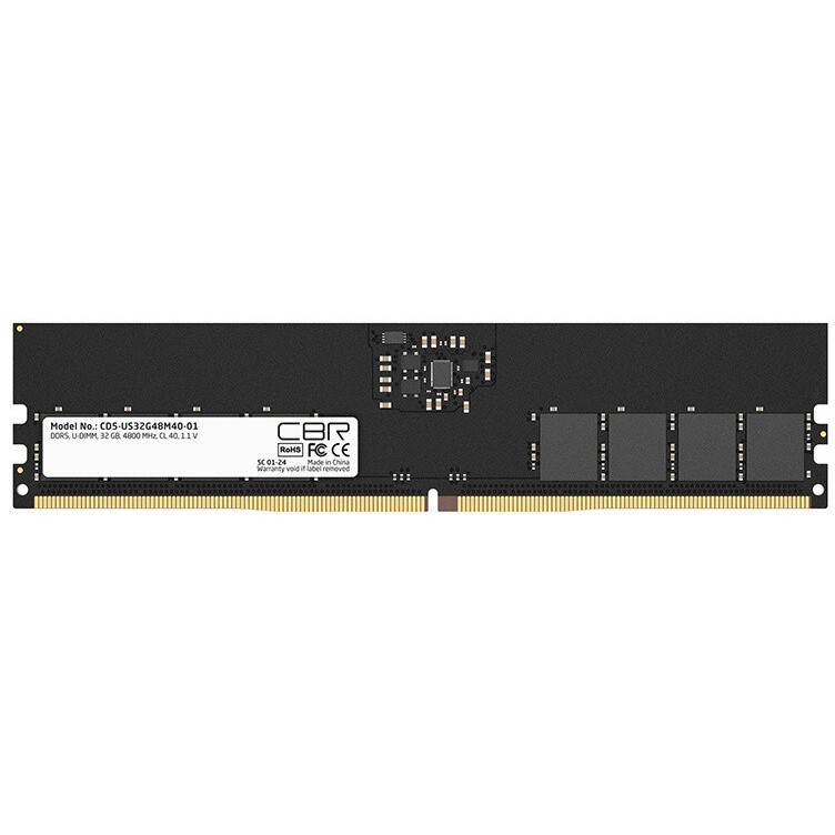 Оперативная память 32GB DDR5 4800MHz CBR (CD5-US32G48M40-01)