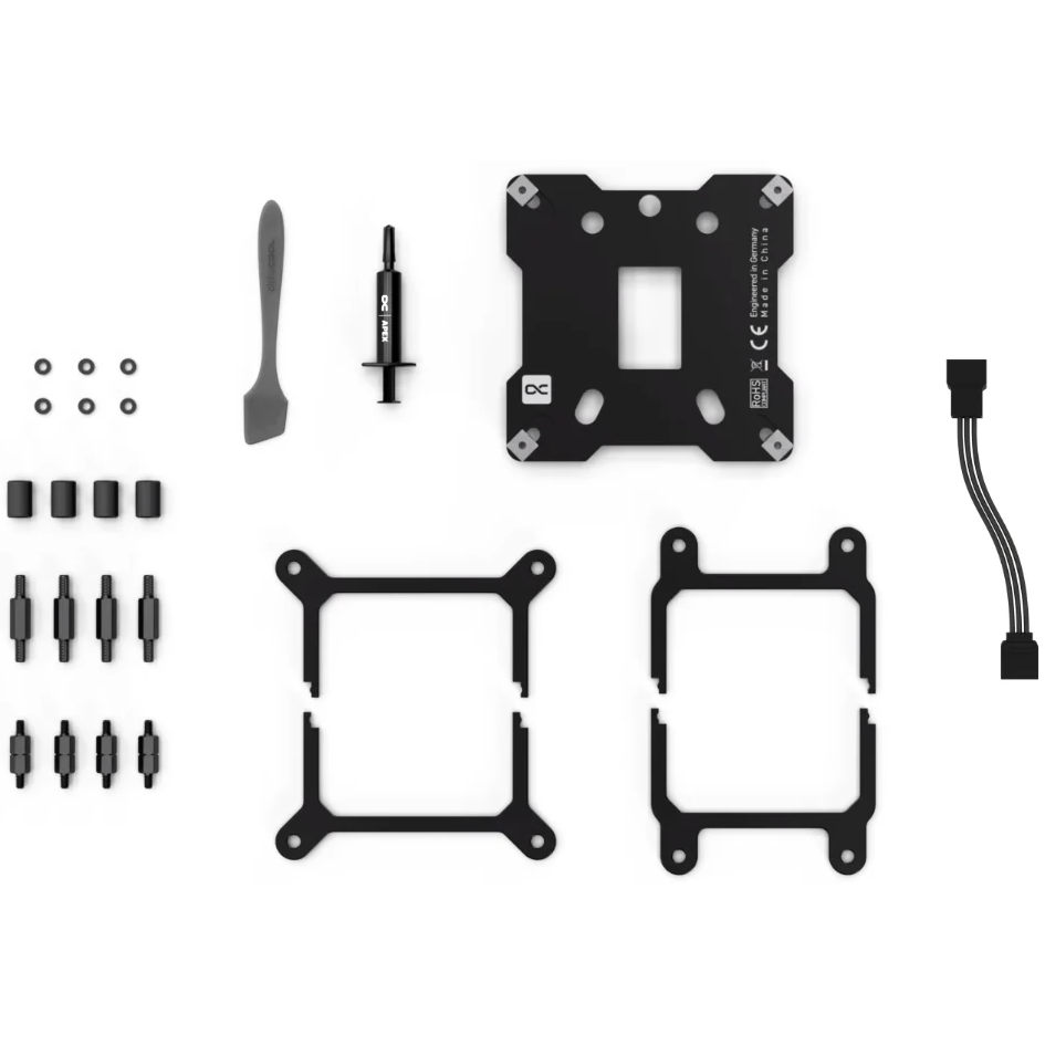 Водоблок для процессора Alphacool Core 1 LT Aurora Acryl - 13886 - фото 4