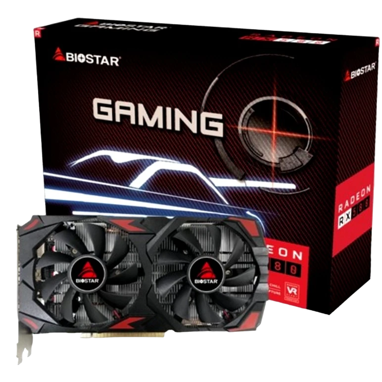 Видеокарта AMD Radeon RX 580 2048SP Biostar 8Gb (VA5815RQ82) - фото 3