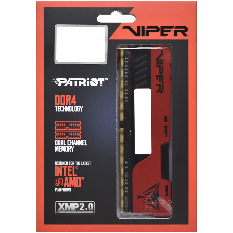 Оперативная память 64Gb DDR4 4000MHz Patriot Viper Elite II (PVE2464G400C0K) (2x32Gb KIT) - фото 5