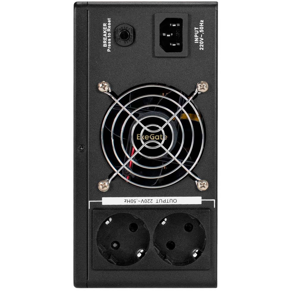 ИБП + батарея ExeGate IdealSine SR-1000.LCD.2SH + HRL 12-45 (45Ач) - EX297409RUS - фото 3