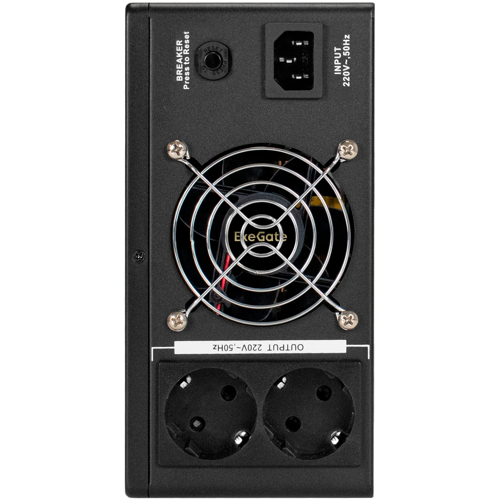 ИБП + батарея ExeGate IdealSine SR-1500.LCD.2SH + 2x HRL 12-45 (45Ач) - EX297432RUS - фото 3