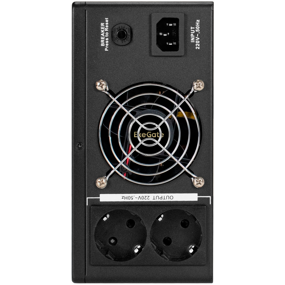 ИБП + батарея ExeGate IdealSine SR-600.LCD.2SH + HRL 12-33 (33Ач) - EX297383RUS - фото 4