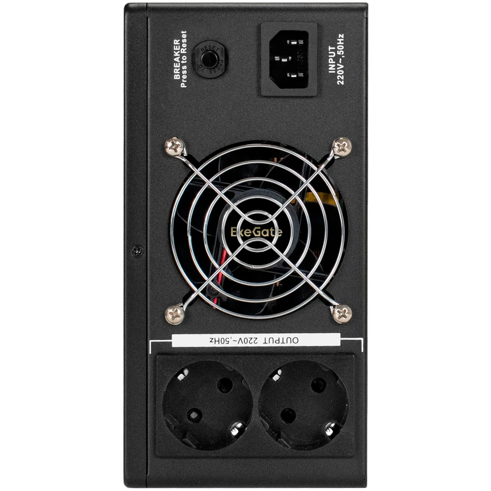 ИБП ExeGate IdealSine SR-600.LCD.2SH + HRL 12-100 (100Ач) - EX297396RUS - фото 4