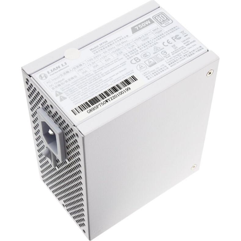 Блок питания 750W Lian Li SP750 White - G89.SP750W.00EU - фото 6