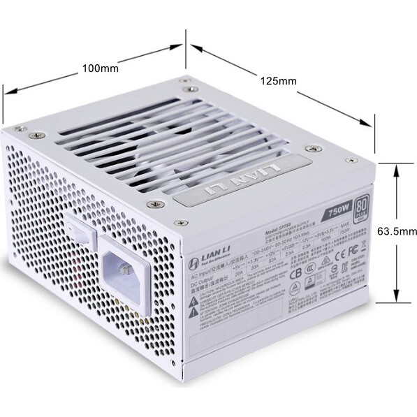 Блок питания 750W Lian Li SP750 White - G89.SP750W.00EU - фото 10