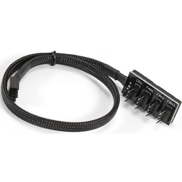 Разветвитель 4-pin - 4x 4-pin, ExeGate EX-CC-4p4xF