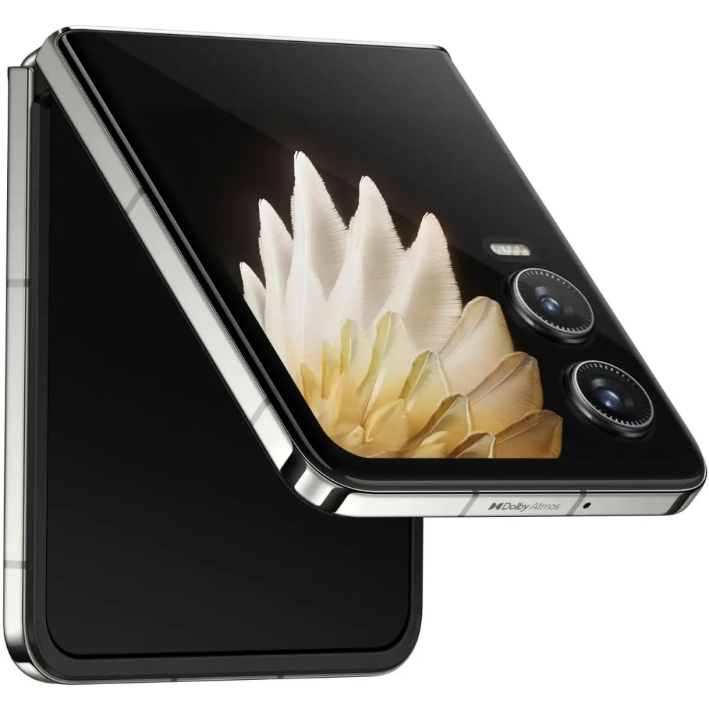 Смартфон TECNO Phantom V Flip2 5G 8/256Gb Moondust Grey - фото 5