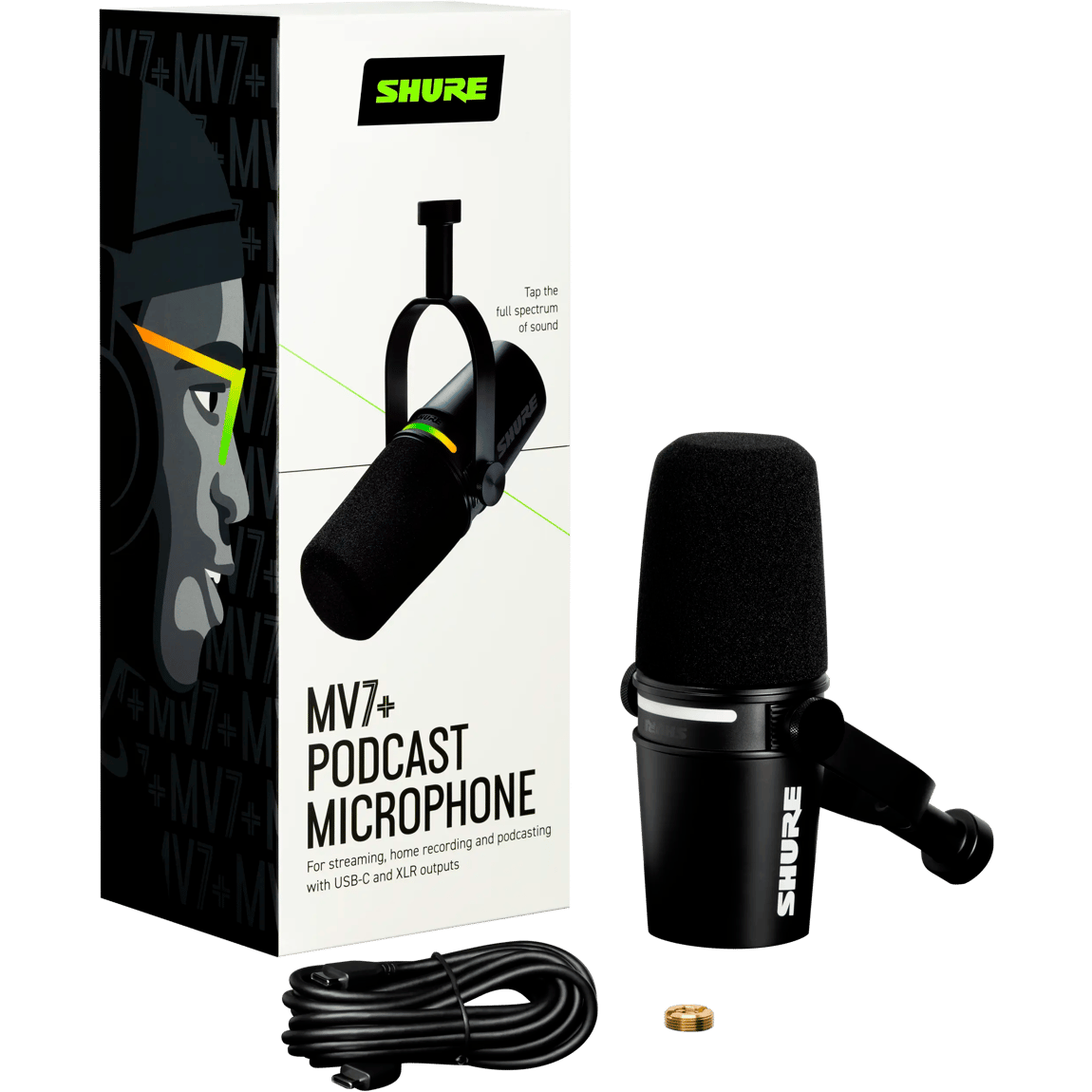 Микрофон Shure MV7+-K - фото 5