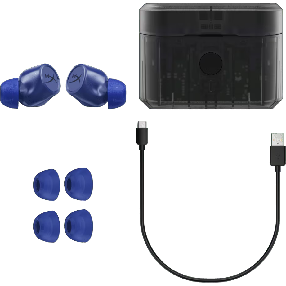 Гарнитура HyperX Cirro Buds Pro Blue (727A6AA) - фото 6