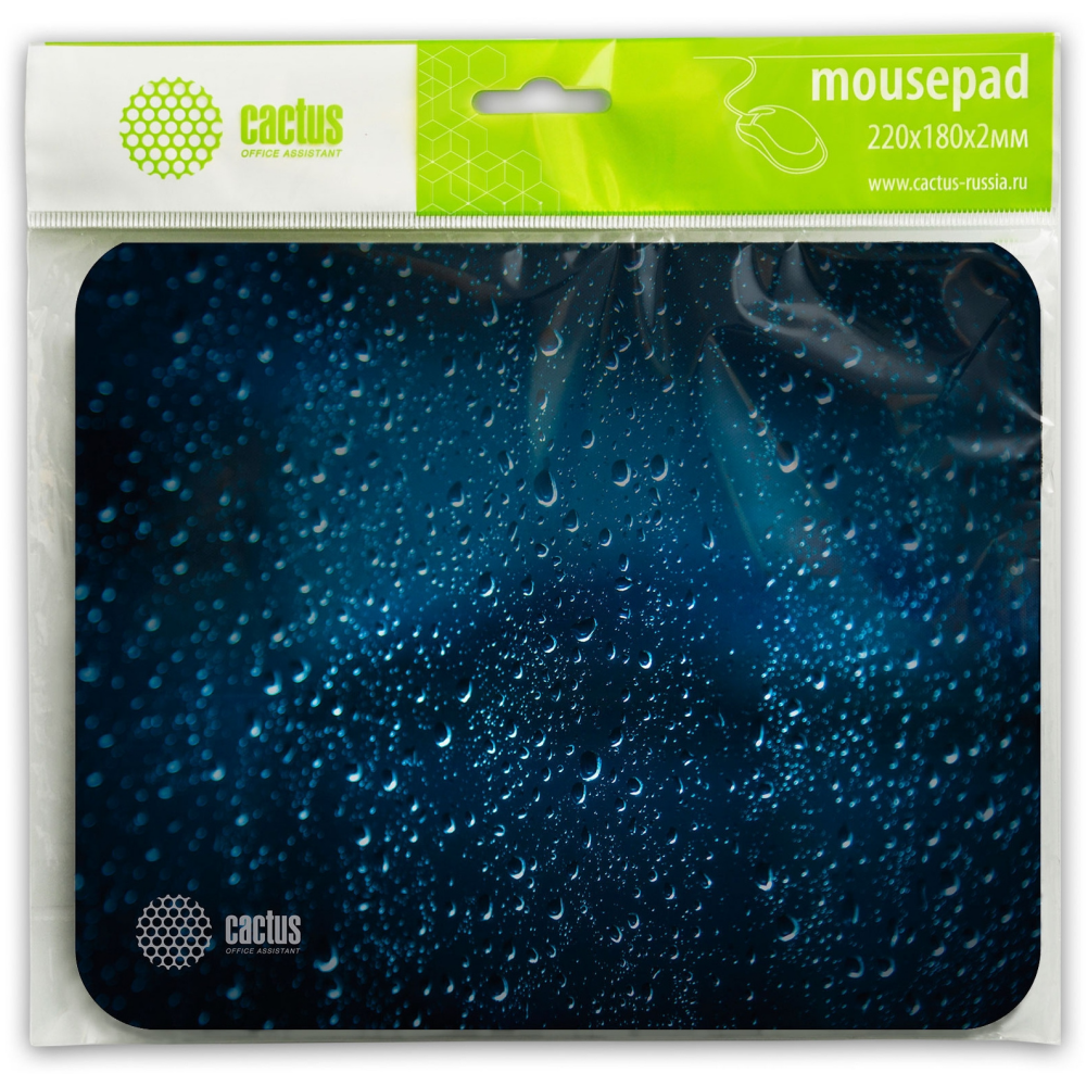 Коврик для мыши Cactus CS-MPС-P05XS Water Drops - фото 2