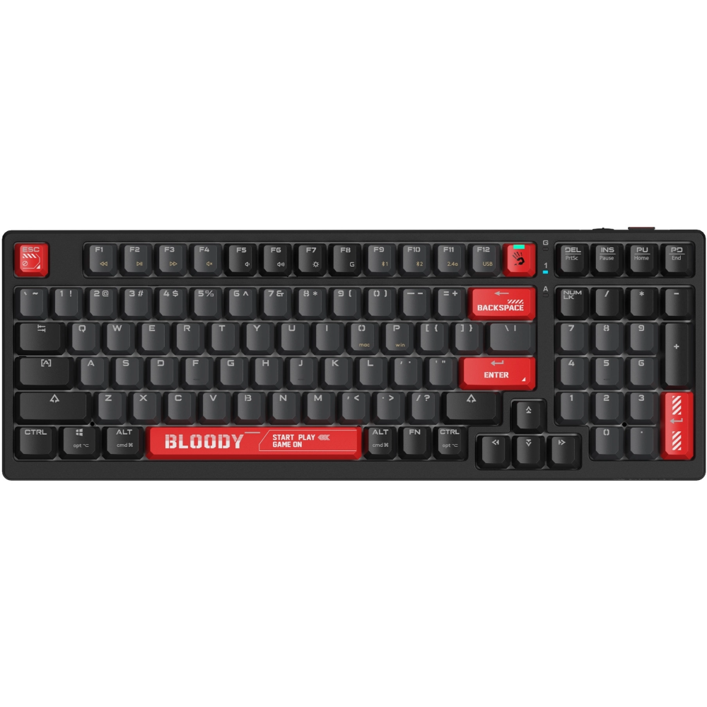 Клавиатура Bloody WS98 Sports Red - фото 2