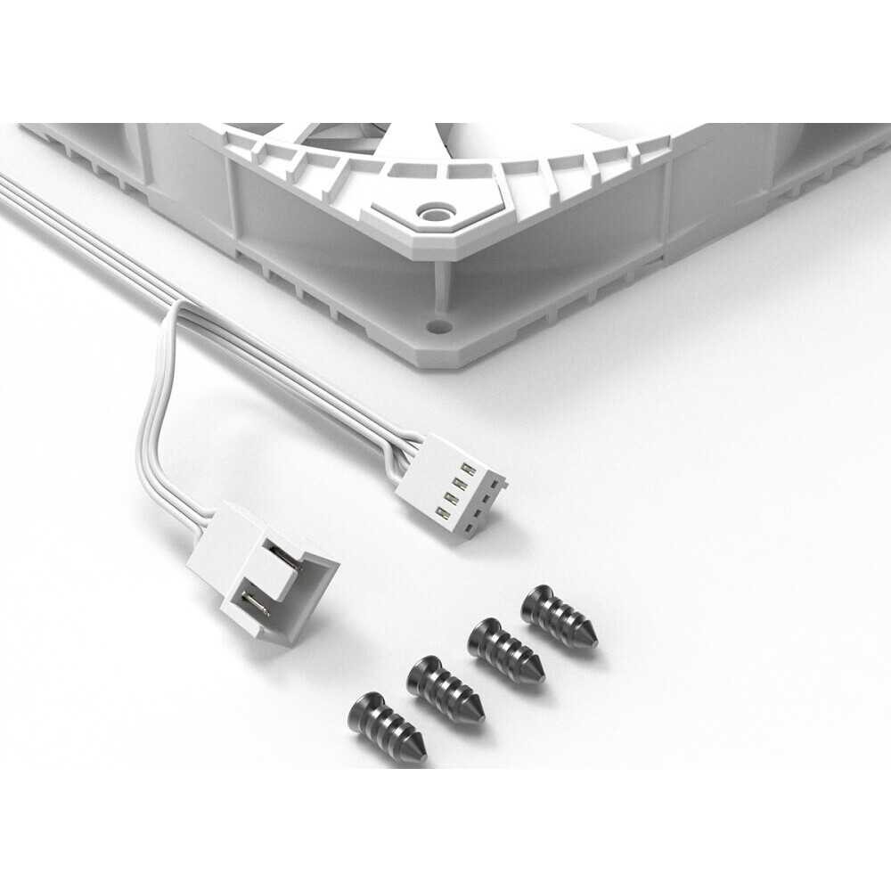 Вентилятор для корпуса ID-COOLING WF-14025-XT White V2 - WF-14025-XT WHITE V2 - фото 5
