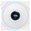 Вентилятор для корпуса Lian Li UNI Fan TL LCD 140 Reverse White - G99.14RTLLCD1W.00