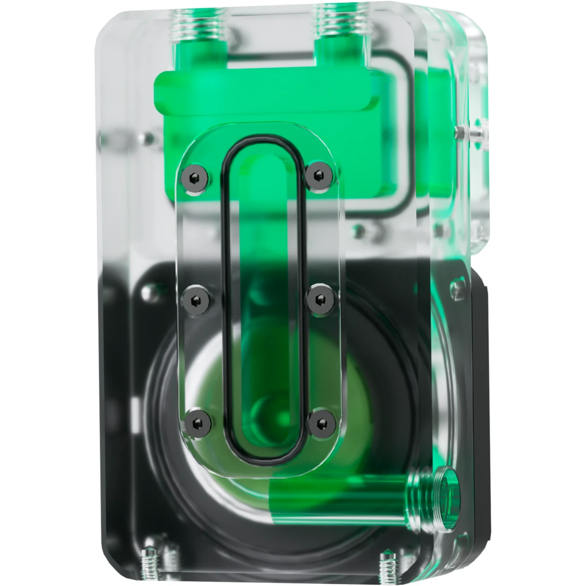 Резервуар с помпой для СЖО Barrow SPD10-T Classic Black