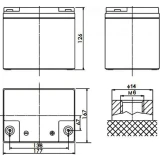 Аккумуляторная батарея Powerman CA120240