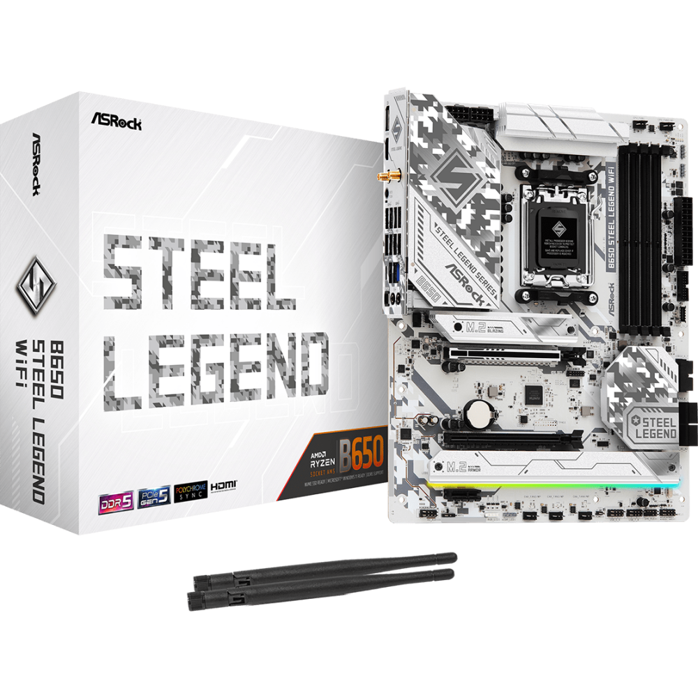 Материнская плата ASRock B650 Steel Legend WiFi - фото 5