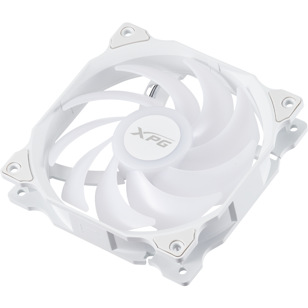 Вентилятор для корпуса ADATA XPG VENTO 120 ARGB PWM White - VENTO120ARGBPWM-WHCWW - фото 2