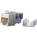 Вставка RJ-45 Hyperline KJ9-8P8C-C6-90-WH