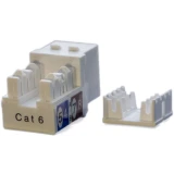 Вставка RJ-45 Hyperline KJ9-8P8C-C6-90-WH