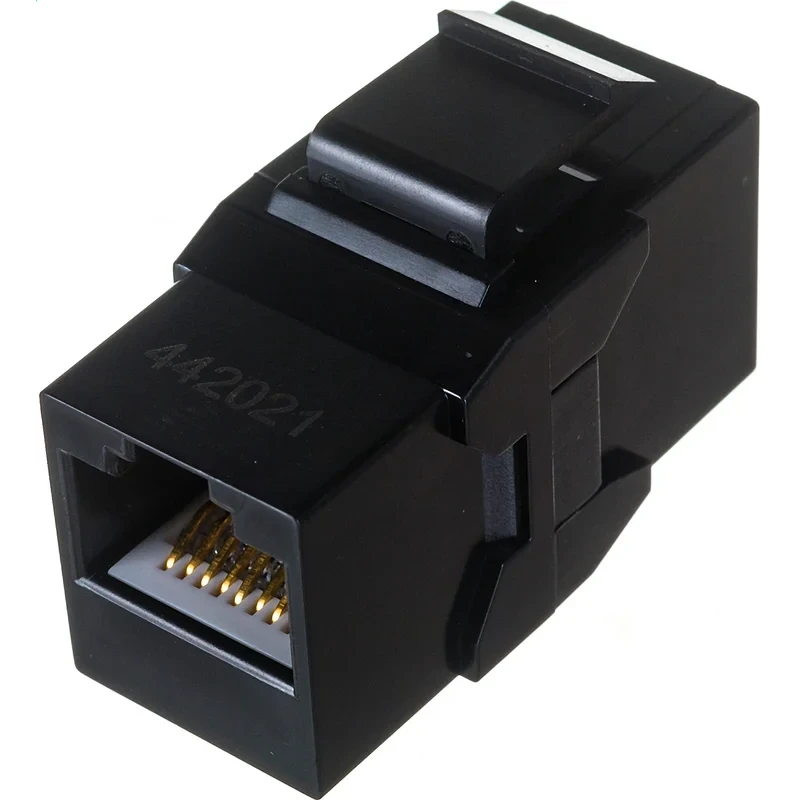 Вставка RJ-45 Hyperline CA2-KJ-C6-BK - фото 2