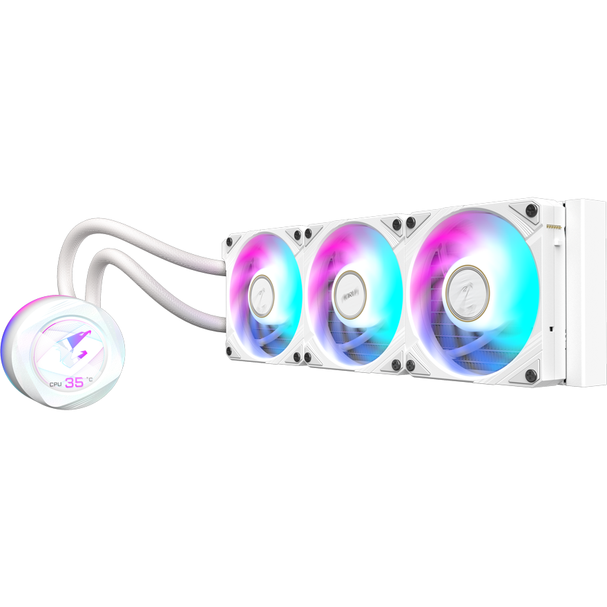 Система жидкостного охлаждения Gigabyte AORUS WATERFORCE X II 360 ICE - GP-AORUS WATERFORCEX II 360I - фото 2