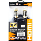 Кабель HDMI - HDMI, 2м, Telecom TCG300-2M