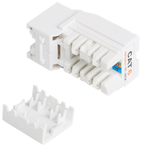 Вставка RJ-45 NIKOMAX NMC-KJUE2-ST-WT - фото 2