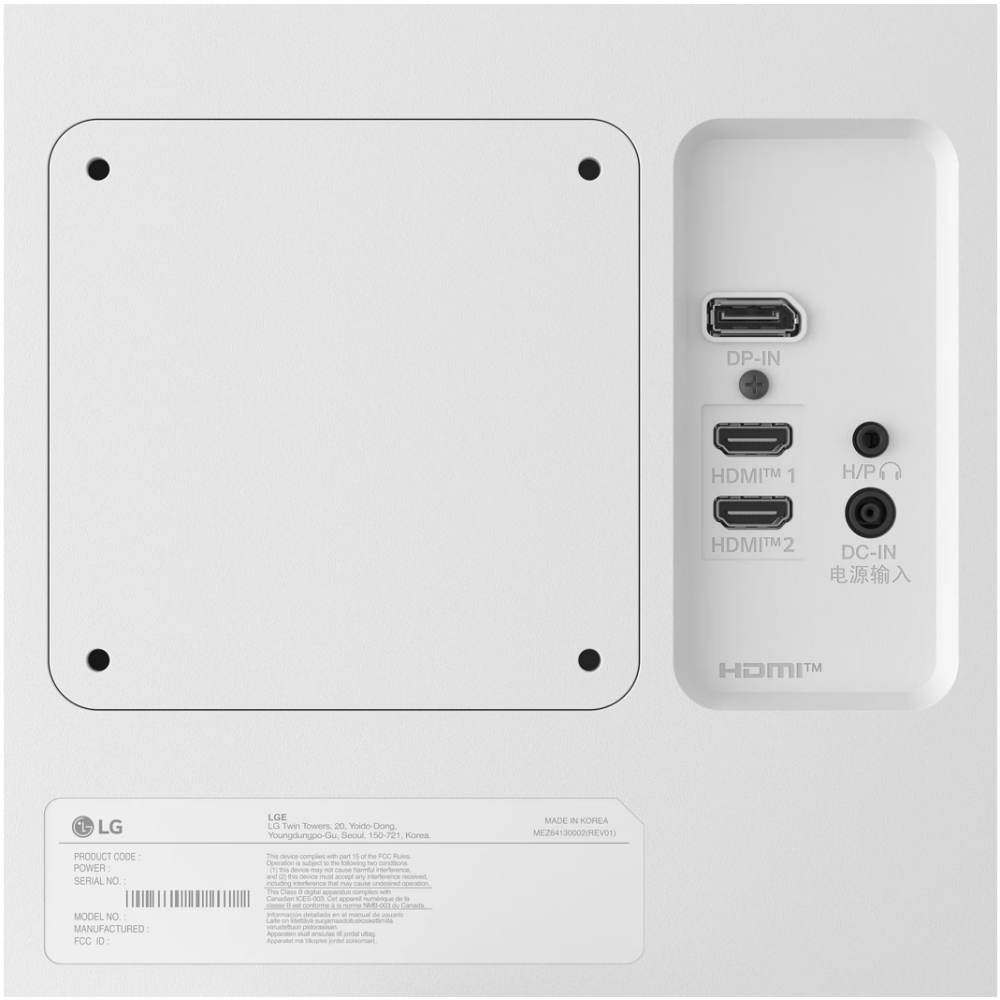 Монитор LG 27" 27US500-W - фото 5