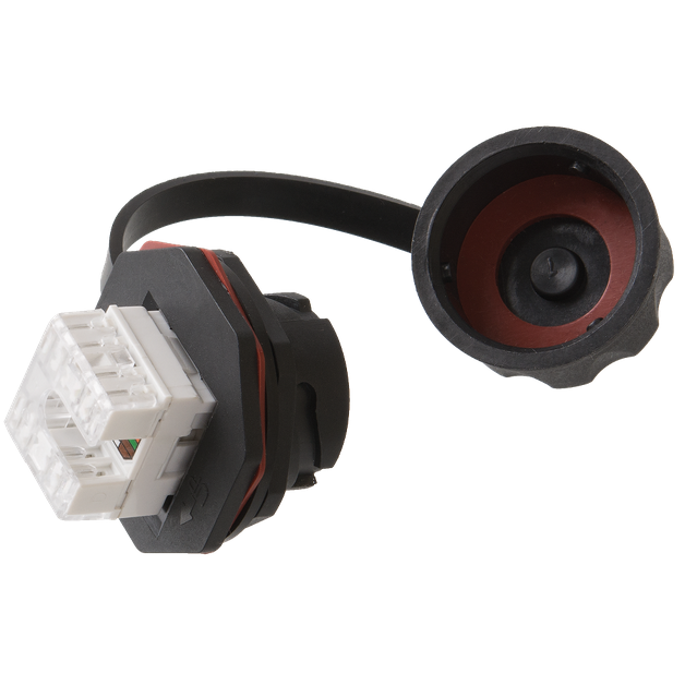 Розетка RJ-45 NIKOMAX NMC-KJUE2-IS-BK - фото 2