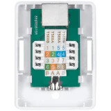 Розетка RJ-45 Cabeus WS-8P8C-Cat.6-SH-1