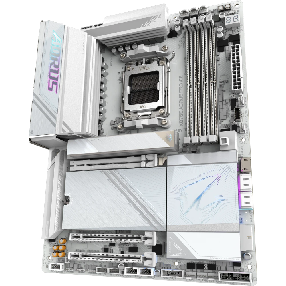 Материнская плата Gigabyte X870E AORUS PRO ICE - фото 3