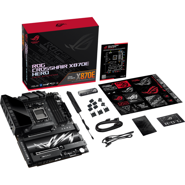 Материнская плата ASUS ROG CROSSHAIR X870E HERO - фото 8