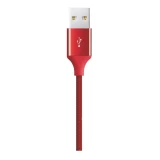 Кабель USB - USB Type-C, 0.3м, ttec 2DK26K Red