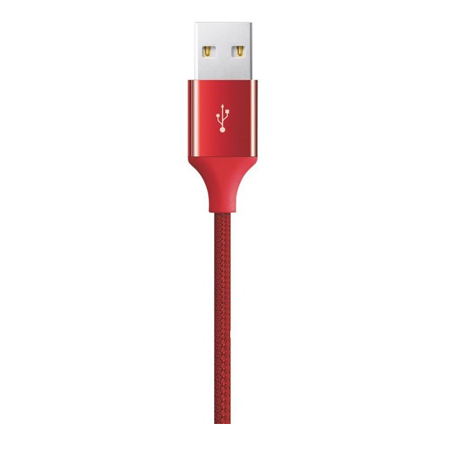 Кабель USB - USB Type-C, 0.3м, ttec 2DK26K Red - фото 2