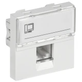 Вставка RJ-45 IEK CKK-40D-RI2-K01