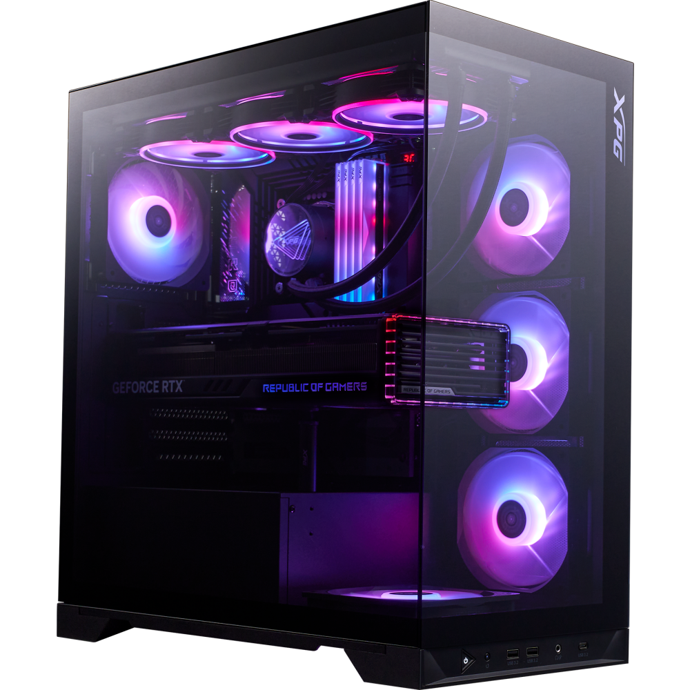 Корпус ADATA XPG INVADER X BTF Black - INVADERXBTFMT-BKCWW - фото 4