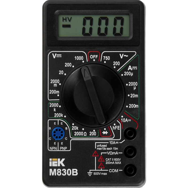 Мультиметр IEK UNIVERSAL M830B