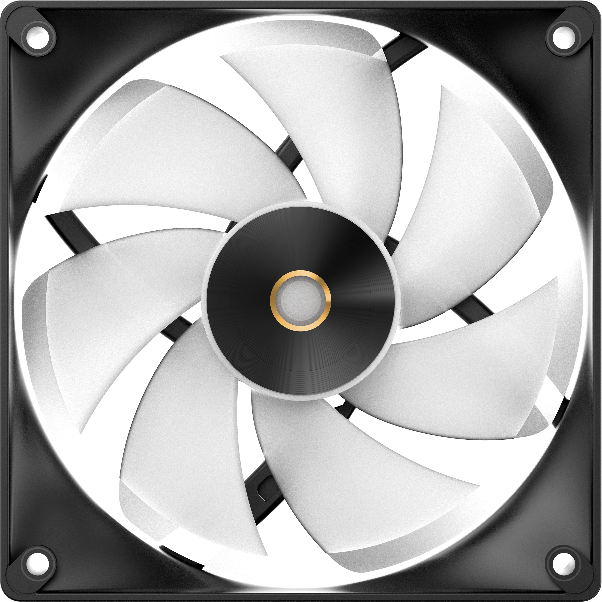 Вентилятор для корпуса Ocypus Delta F12 BK ARGB - Delta-F12-BK1AM00X-GL - фото 4